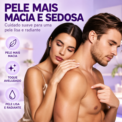 Creme Depilatório Indolor para Área do Biquíni e Pele Sensível – Fórmula Hipoalergênica de Ação Rápida com Aloe Vera, Ácido Hialurônico e Aroma Cítrico – Uso Feminino e Masculino